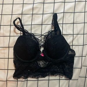 La senza lace bustier/bralette 🖤